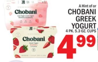 C Town Chobani greek yogurt offer