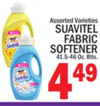 C Town Suavitel fabric softener offer
