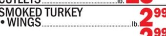 C Town Smoked turkey • wings offer