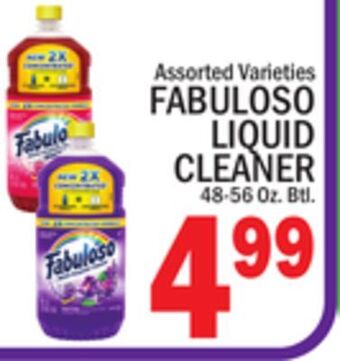 C Town Fabuloso liquid cleaner offer