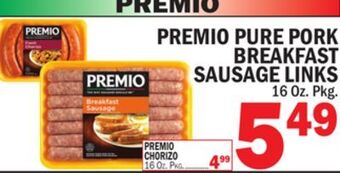 C Town Premio pure pork breakfast breakfast sausage offer