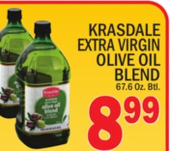 C Town Krasdale extra virgin olive oil blend offer