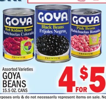 C Town Goya beans offer