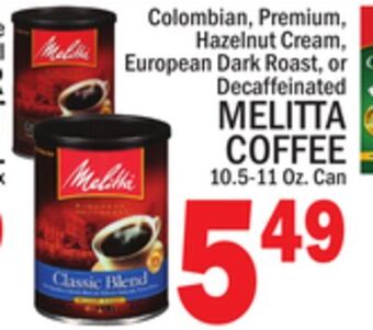 C Town Melitta coffee offer