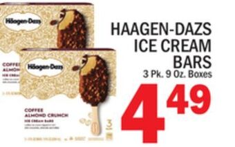 C Town Haagen-dazs ice cream bars offer