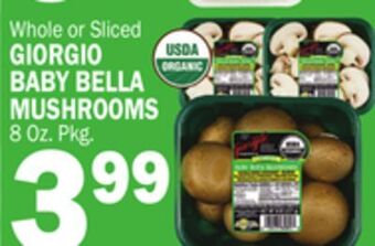 C Town Giorgio baby bella mushrooms offer