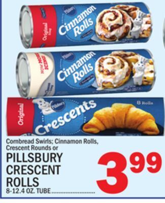 C Town Pillsbury crescent rolls offer