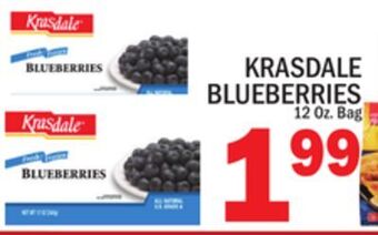 C Town Krasdale blueberries offer