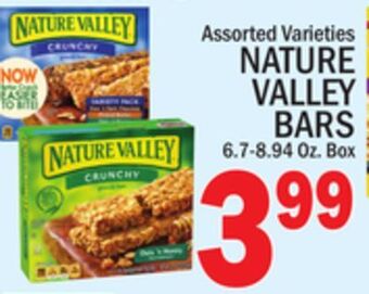 C Town Nature valley bars offer