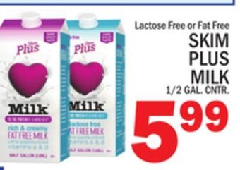 C Town Skim plus milk offer