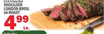 C Town Shoulder london broil or roast offer