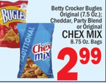 C Town Chex mix 8.75 oz. bags offer