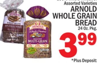 C Town Arnold whole grain bread offer