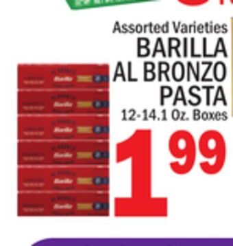 C Town Barilla al bronzo pasta offer