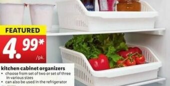 Lidl Kitchen Cabinet Organizers offer