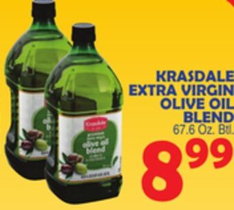 Bravo Supermarkets Krasdale extra virgin olive oil blend offer