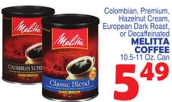 Bravo Supermarkets Melitta coffee offer