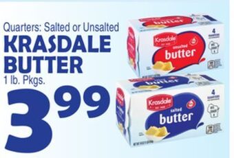 Bravo Supermarkets Krasdale butter offer