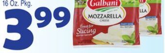 Bravo Supermarkets Galbani mozzarella cheese offer