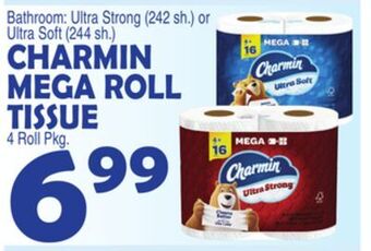 Bravo Supermarkets Charmin mega roll tissue offer