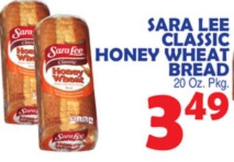 Bravo Supermarkets Sara lee classic honey wheat bread offer