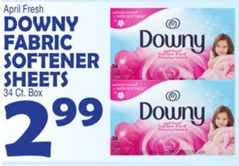 Bravo Supermarkets Downy fabric softener sheets offer
