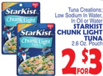 Bravo Supermarkets Starkist chunk light tuna offer