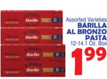 Bravo Supermarkets Barilla al bronzo pasta offer