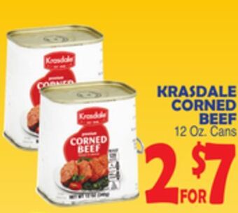 Bravo Supermarkets Krasdale corned beef offer