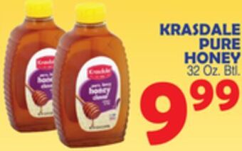 Bravo Supermarkets Krasdale pure honey offer