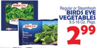 Bravo Supermarkets Birds eye vegetables offer