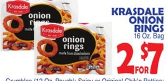 Bravo Supermarkets Krasdale onion rings offer