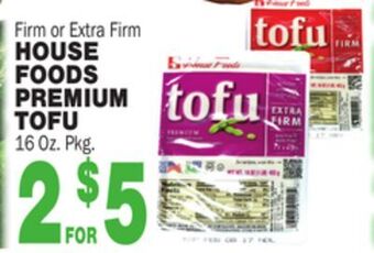 Bravo Supermarkets House foods premium tofu offer