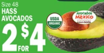 Bravo Supermarkets Hass avocados offer