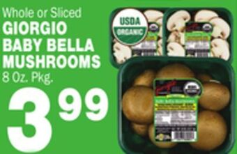 Bravo Supermarkets Giorgio baby bella mushrooms offer