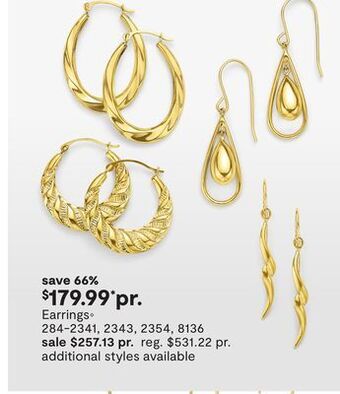 JC Penney Earrings◊ offer