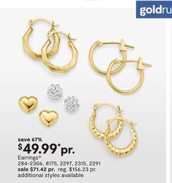JC Penney Earrings◊ offer