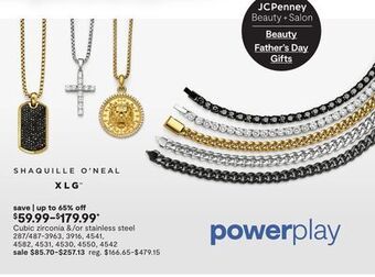 JC Penney Cubic zirconia &/or stainless steel offer