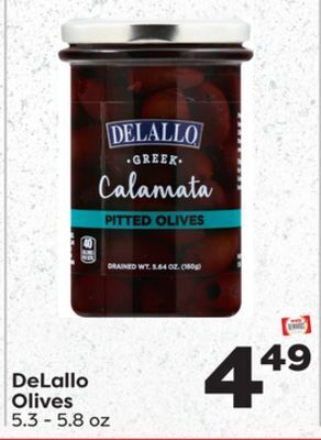 Weis Markets Delallo olives offer