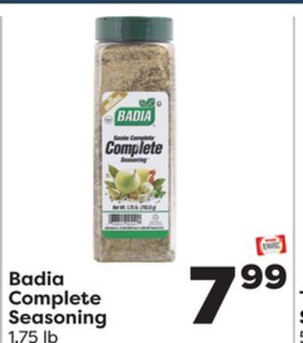 Weis Markets Badia complete seasoning offer