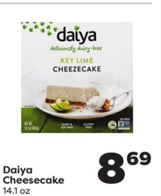 Weis Markets Daiya cheesecake offer