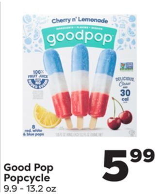 Weis Markets Good pop popcycle offer