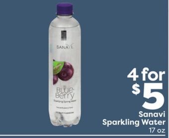Weis Markets Sanavi sparkling water offer