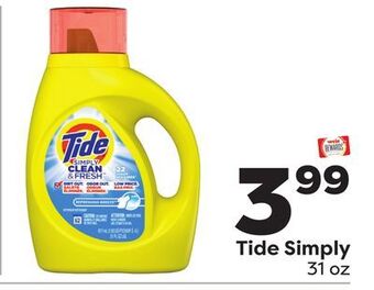 Weis Markets Tide simply offer
