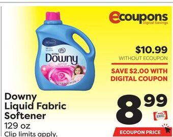 Weis Markets Downy liquid fabric softener offer
