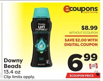 Weis Markets Downy beads offer