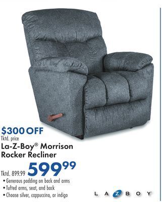 Boscov's La-z-boy® morrison rocker recliner offer