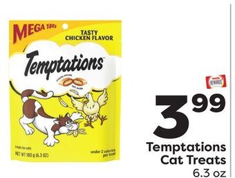 Weis Markets Temptations cat treats offer