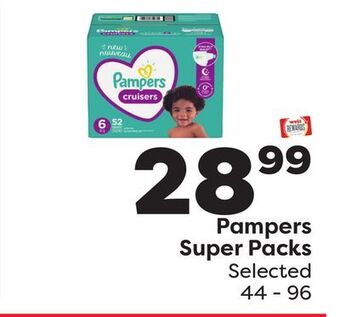 Weis Markets Pampers super packs offer