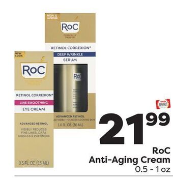 Weis Markets Roc anti-aging cream offer